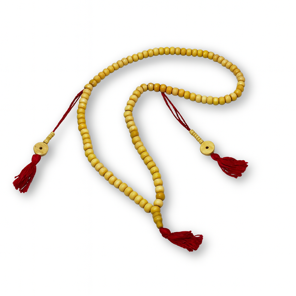 Rosario - Japa Mala Beige 8 mm