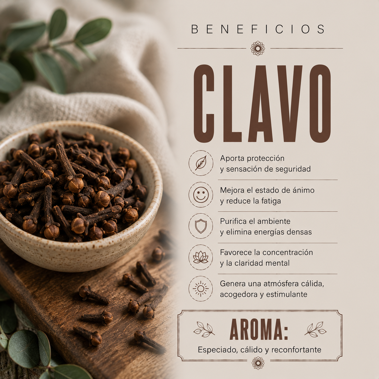 Aceite Aromático Clavo