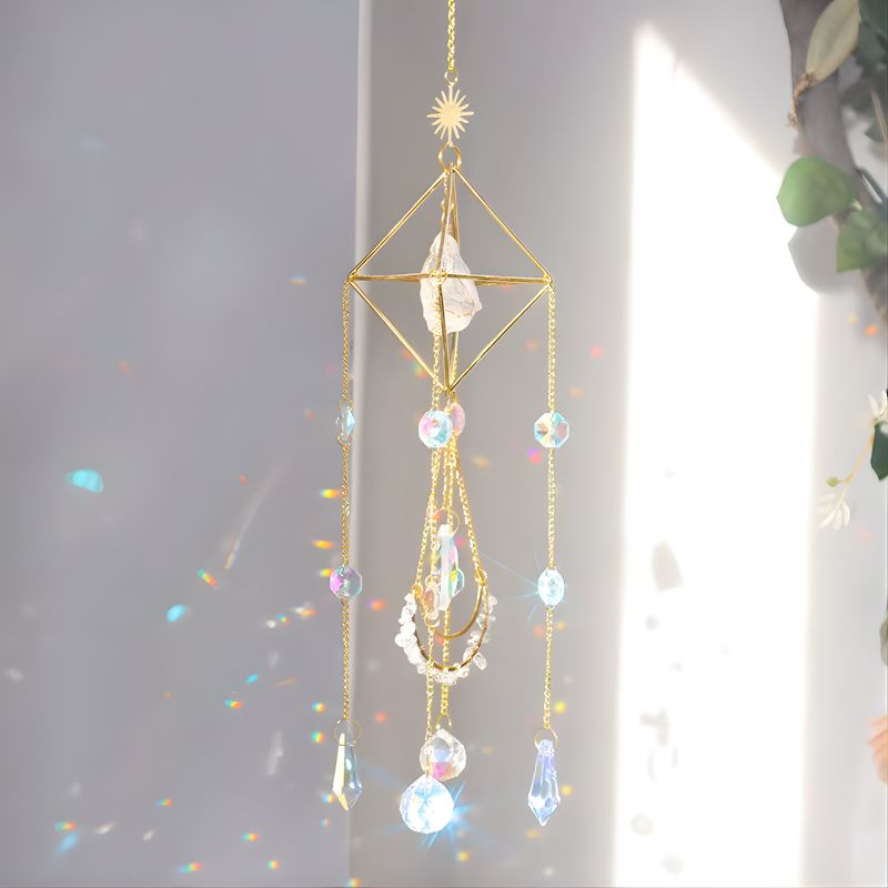 Atrapasol Cristal Cuarzo Cristal