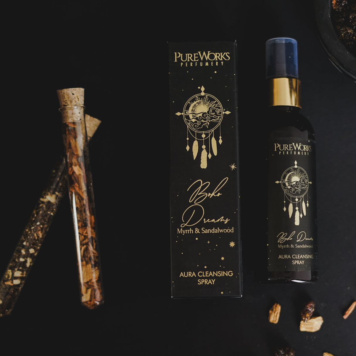 Ambientador esotérico limpiador de Aura - Sueños Bohemios - Song of India