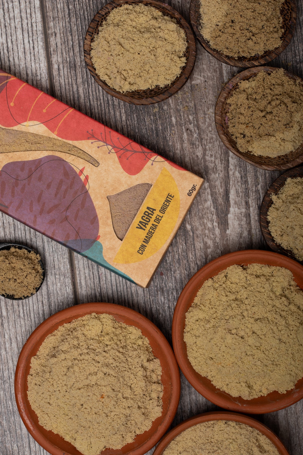 Sahumerio en Polvo Yagra