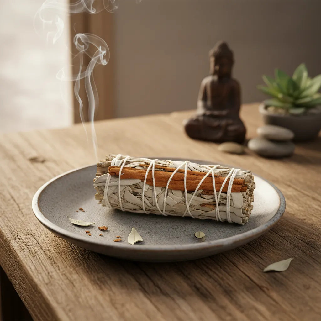 Sahúmo de Salvia Blanca con Canela