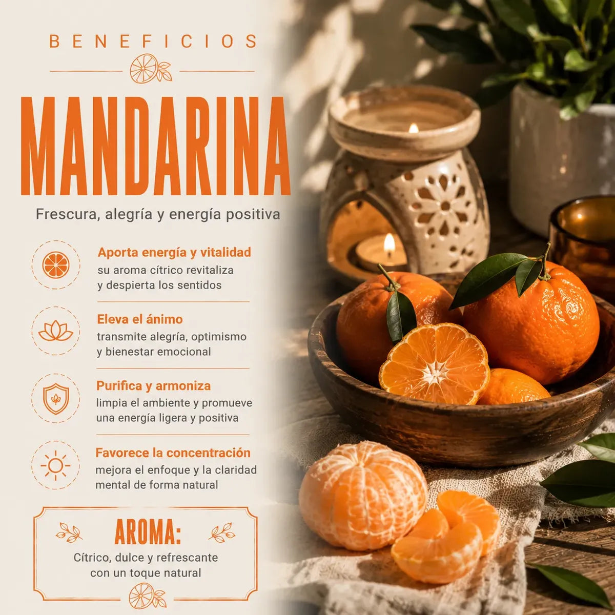 Incienso Mandarina