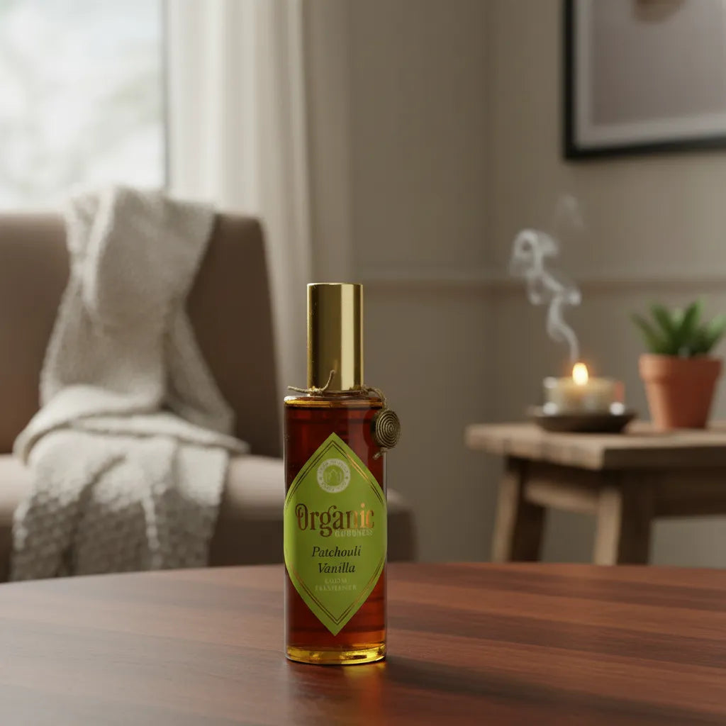 Aromatizante Spray Pachulí y Vainilla 100mL