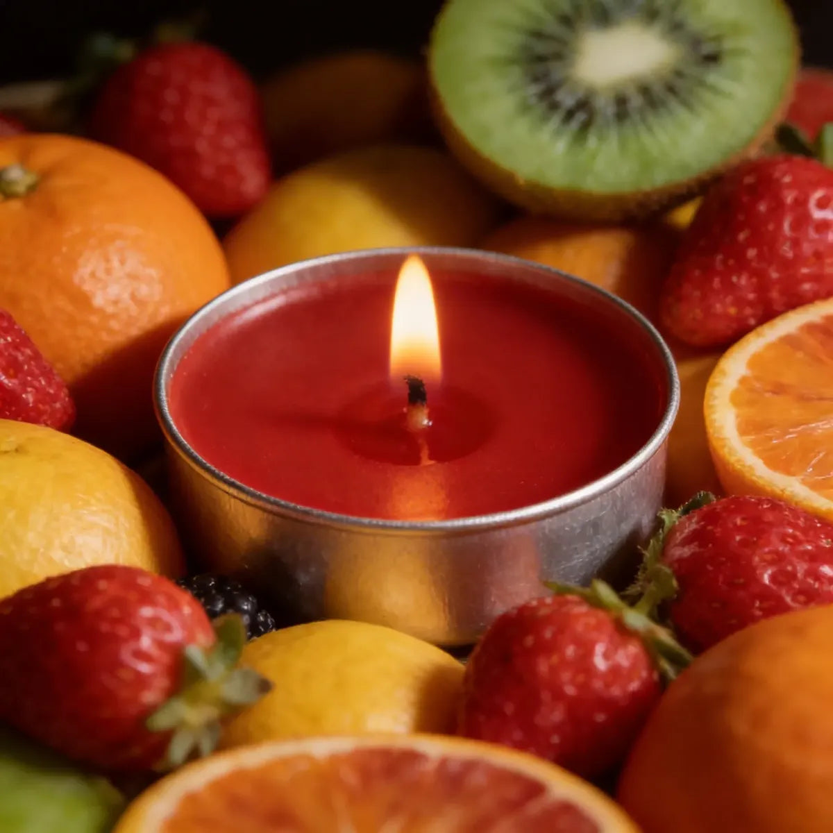 Vela Tealight Ponche de Frutas