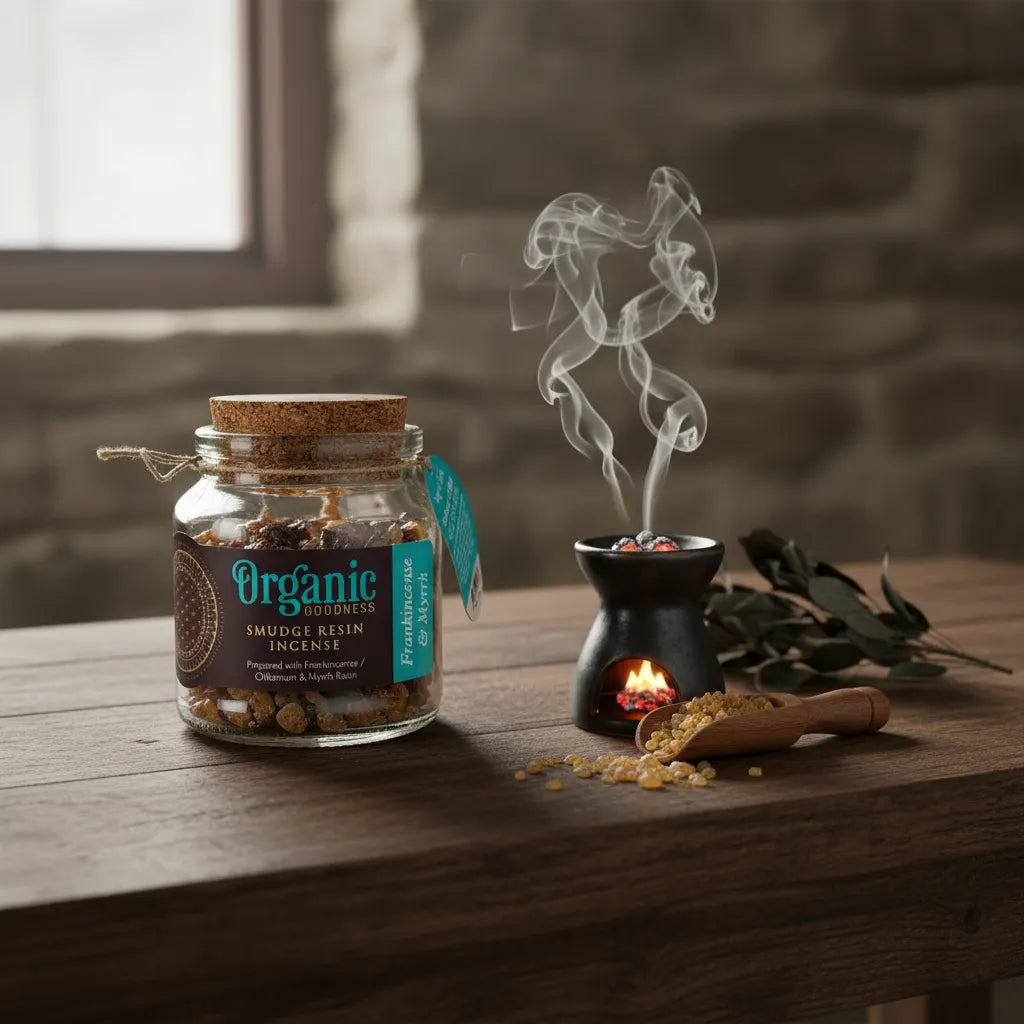 Resina Aromática Frankincense y Mirra