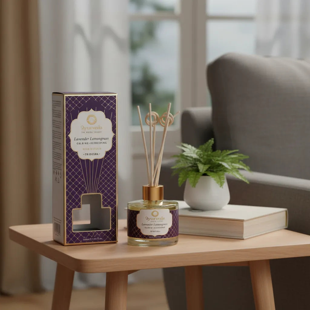 Difusor de Varilla Ayurveda Lavanda y Lemongrass 120mL