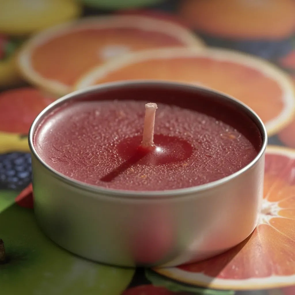 Vela Tealight Ponche de Frutas