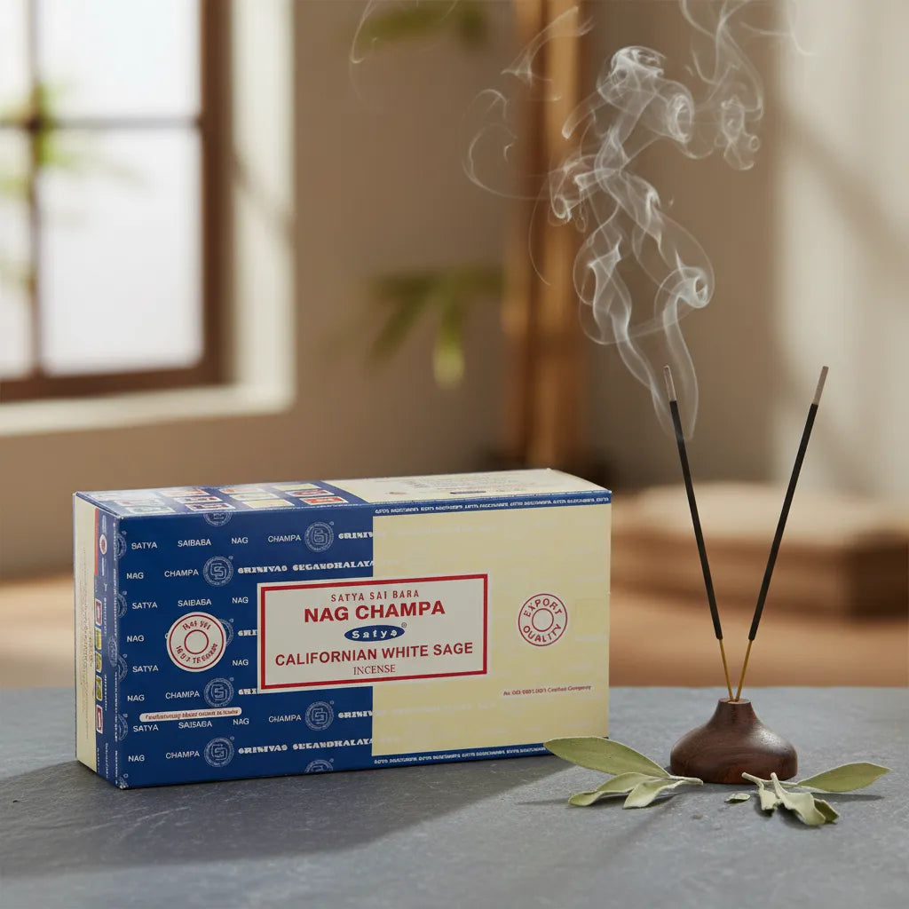 Incienso Duo Nag Champa y Californian White Sage