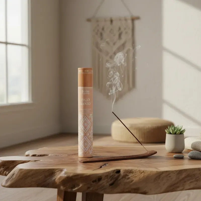 Estuche Inciensos Boho Palo Santo
