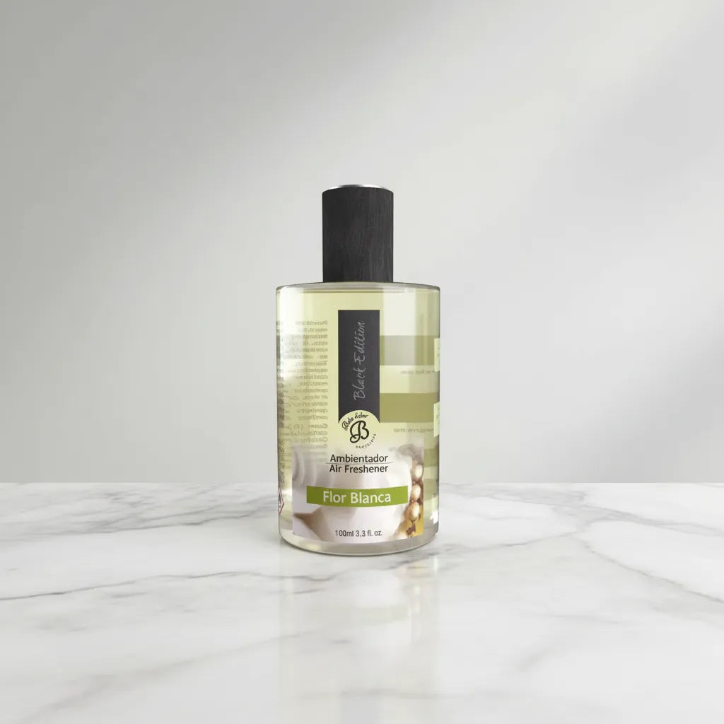 Aromatizante Spray BLACK ED Flor Blanca 100 mL