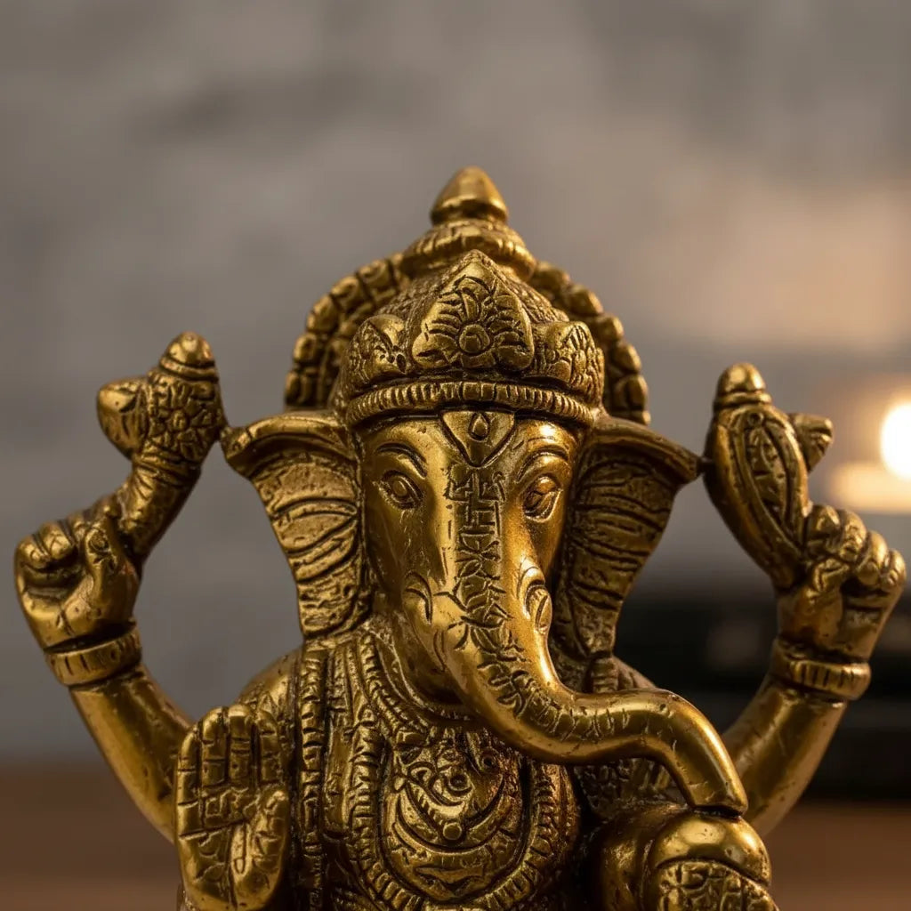 Ganesh Bronce 10 cm