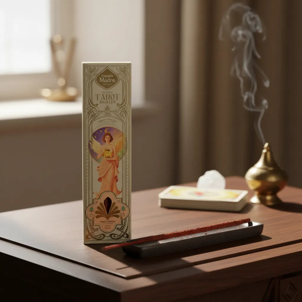 Sahumerio Tarot Ángeles Dulce Cacao