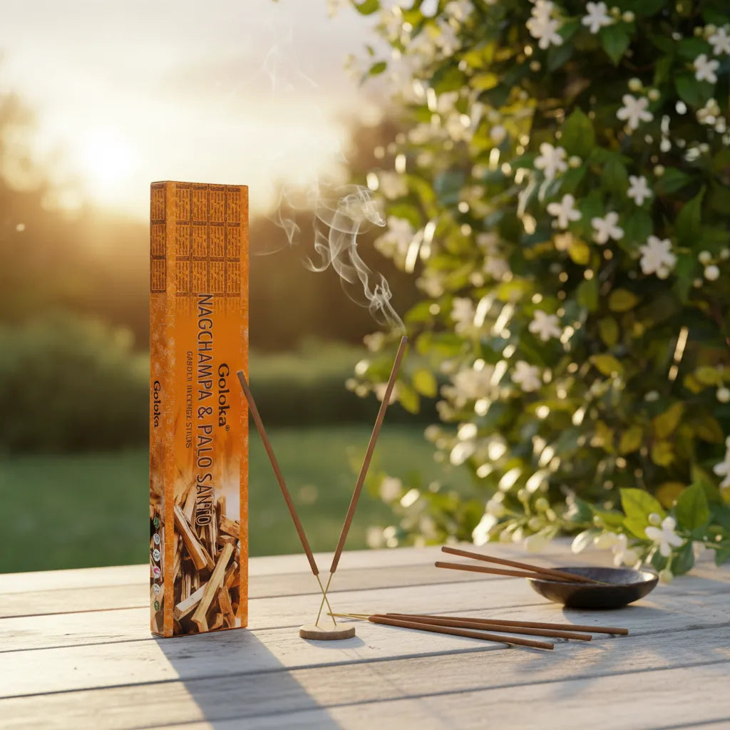 Incienso Jumbo Nag Champa y Palo Santo
