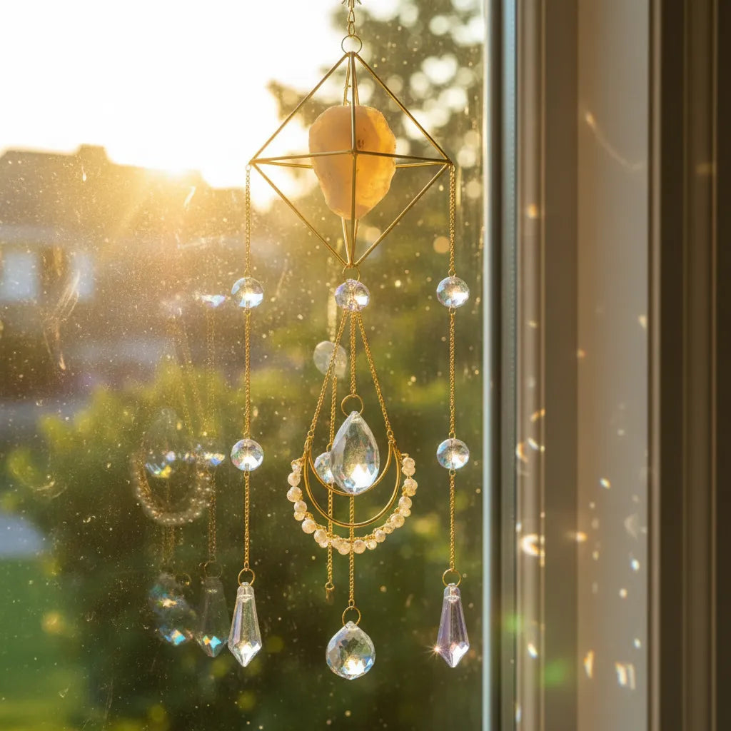 Atrapasol Cristal Citrino