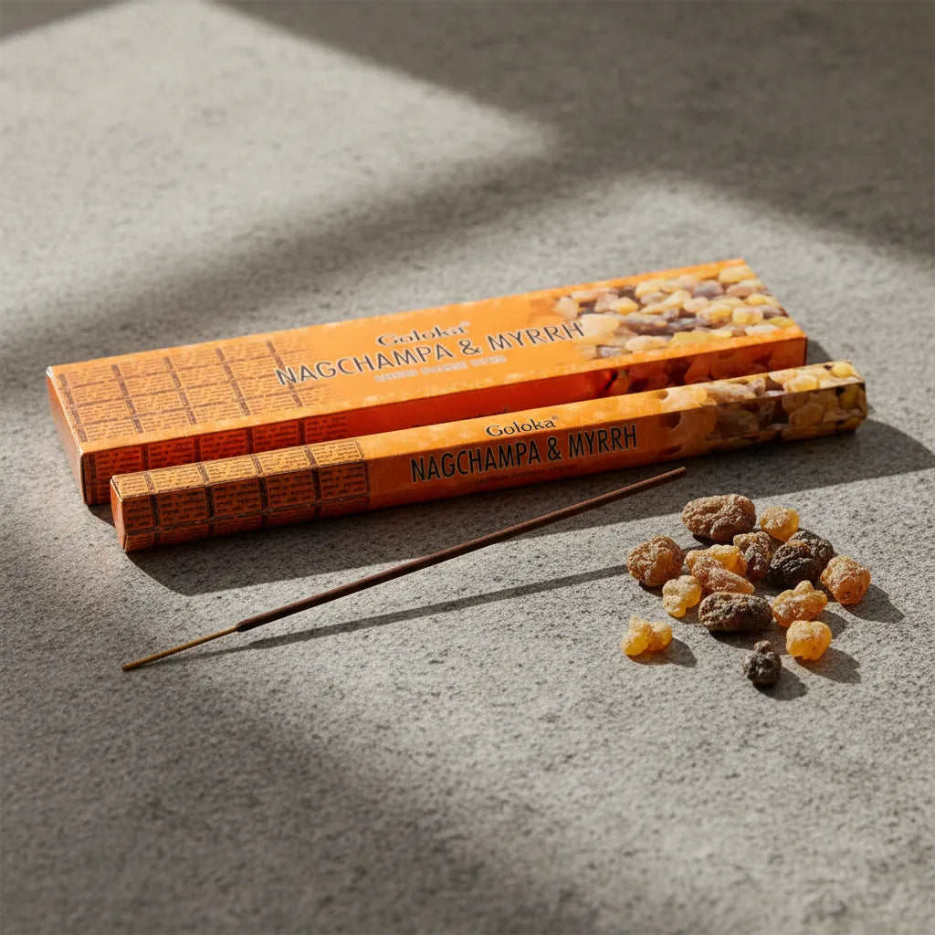 Incienso Jumbo Nag Champa y Mirra