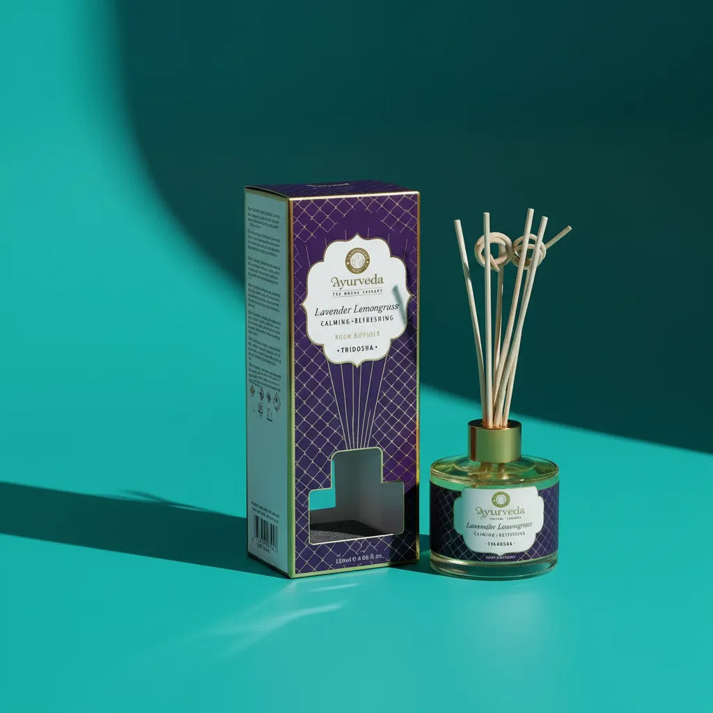 Difusor de Varilla Ayurveda Lavanda y Lemongrass 120mL