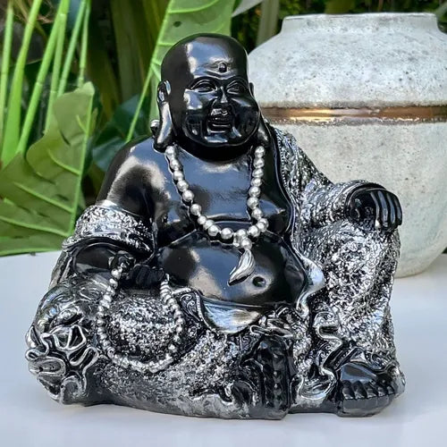 Buda Feliz Black & Silver
