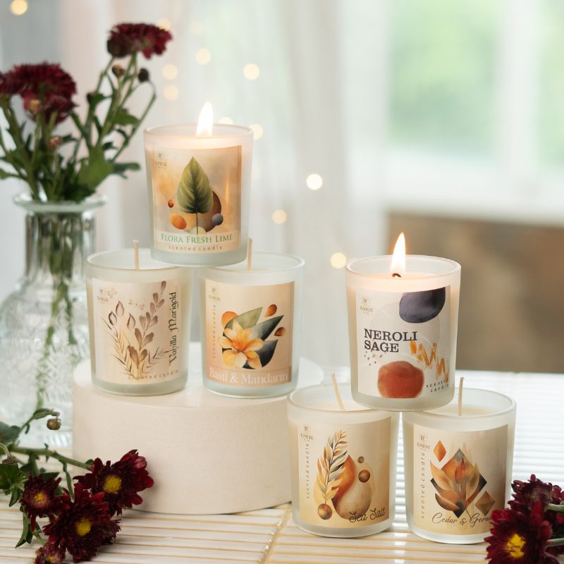 Vela Vaso Calendula Vainilla 60gr