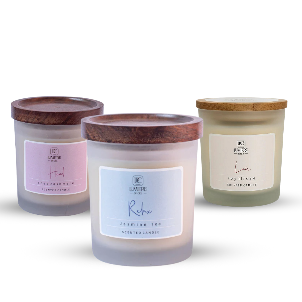 Pack 3 Velas Aromáticas