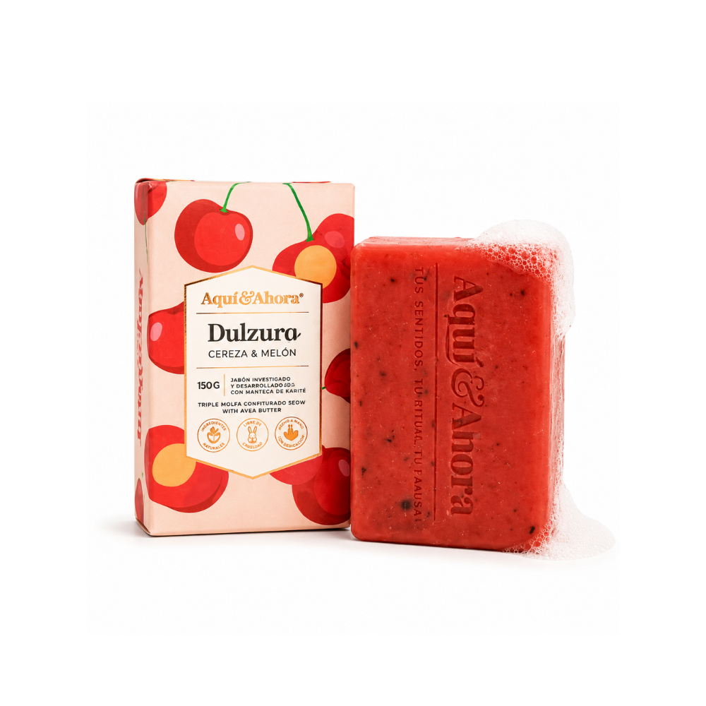 Jabón Aromático Dulzura Cereza Melon 150 Gr