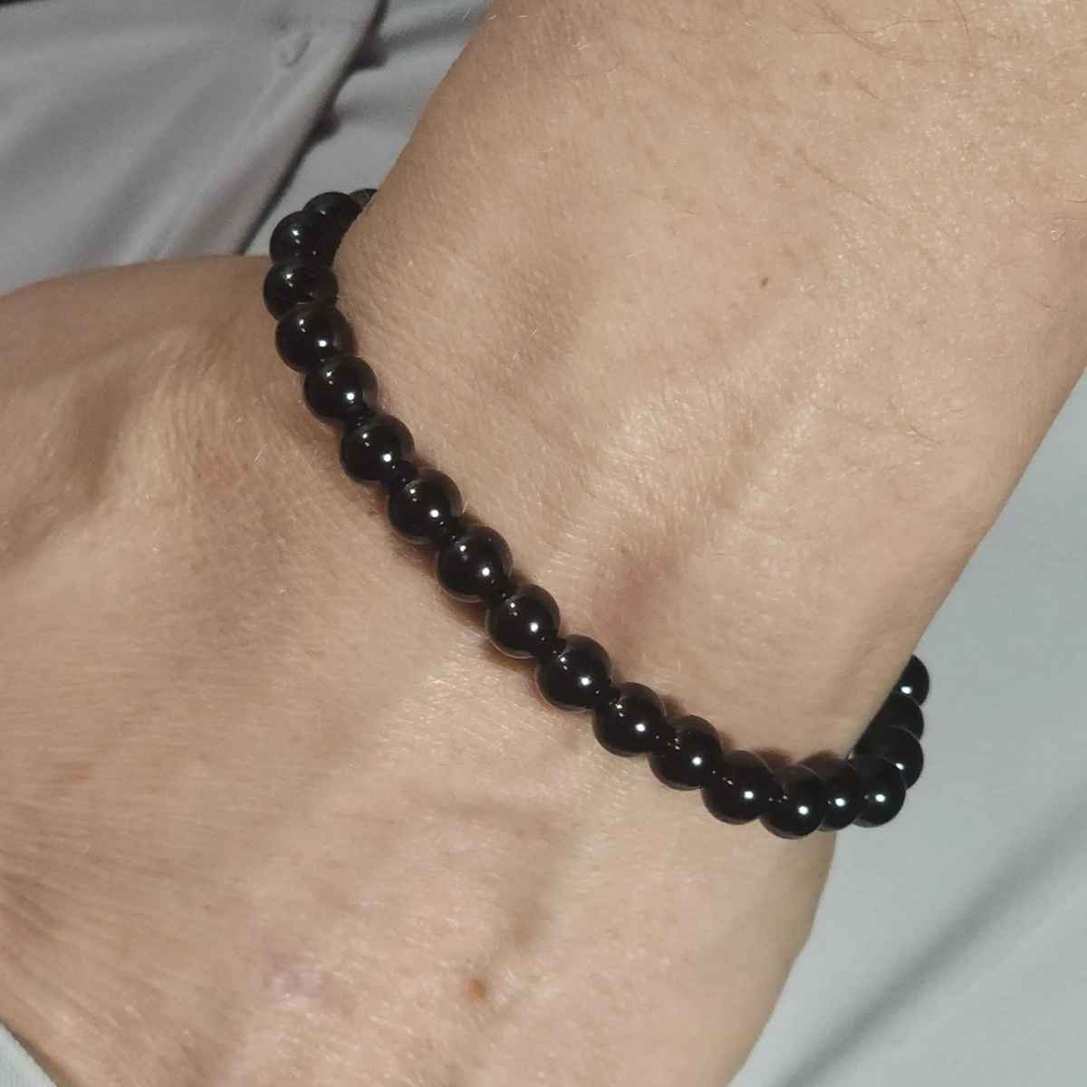 Pulsera Onix Negro 6mm