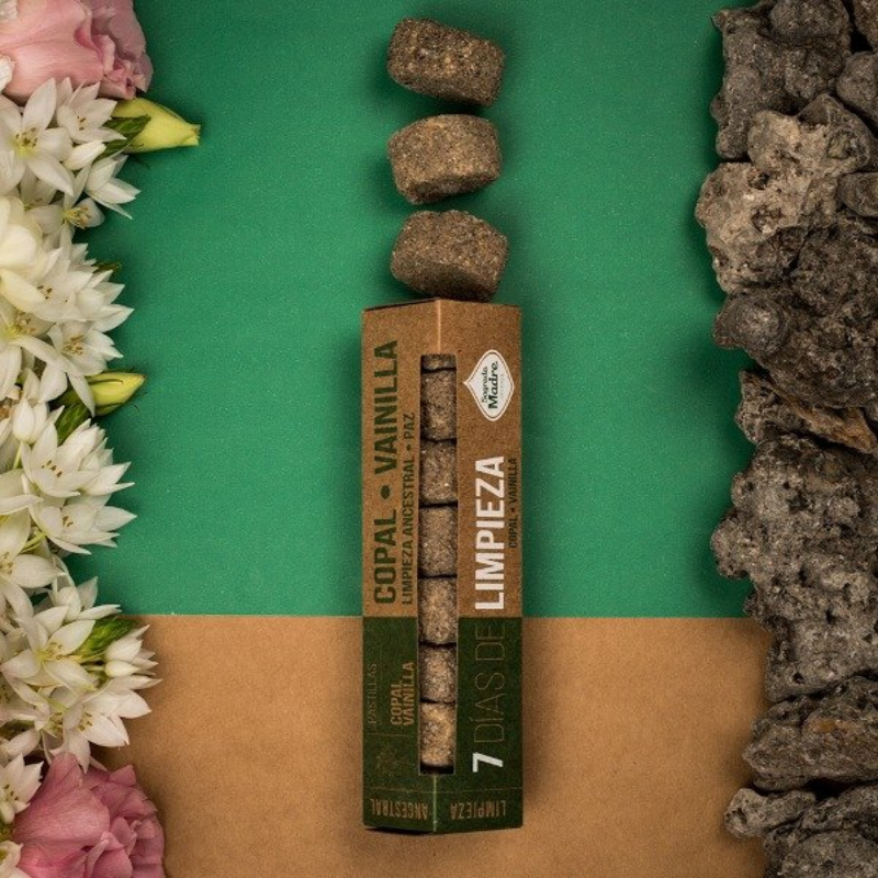 Pastillas 7 Dias de Limpieza Copal y Vainilla