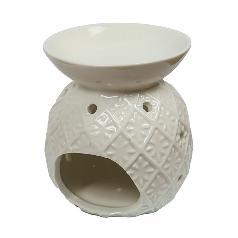 Difusor de Ceramica Blanco Textura Design