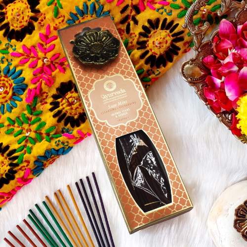 Incienso Ayurveda Salvia y Menta