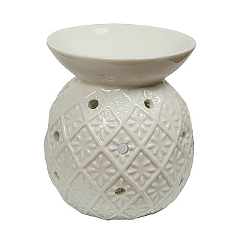 Difusor de Ceramica Blanco Textura Design