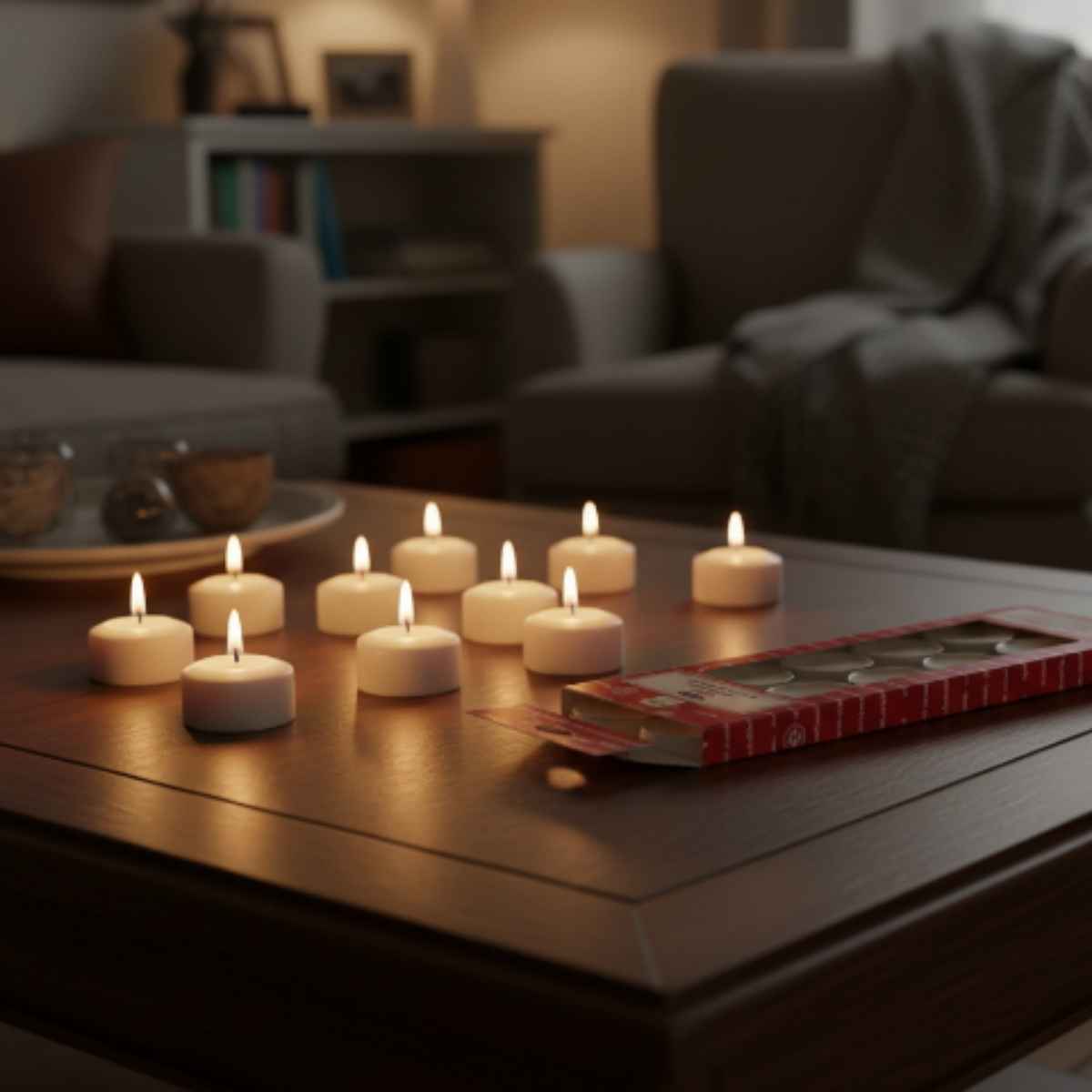 Vela Tealight Rosa