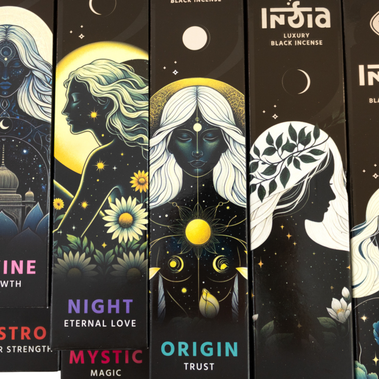 Pack Regalo Sahumerio India Black