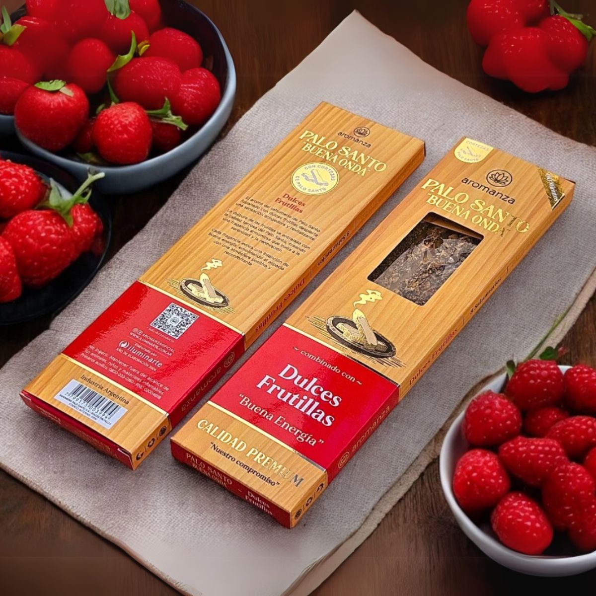 Palo Santo Buena Onda Dulces Frutillas