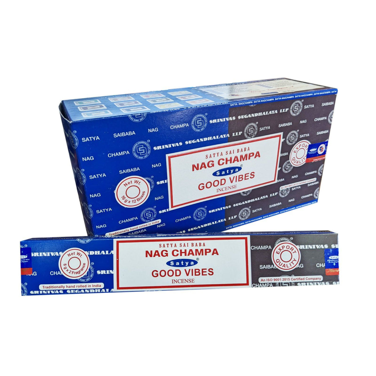 Incienso Duo Nag Champa y Good Vibes