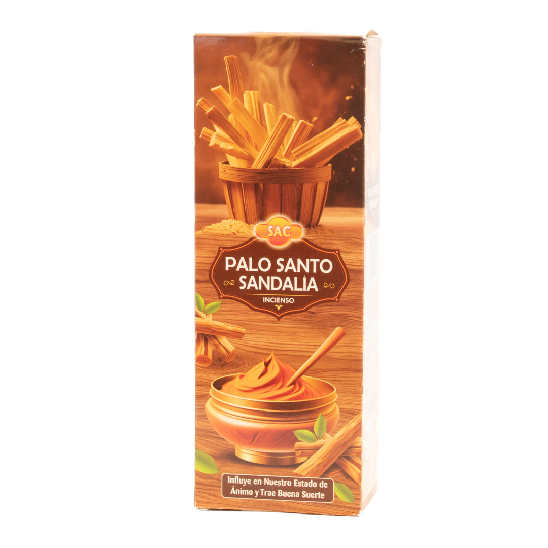 Incienso Palo Santo y Sandalo