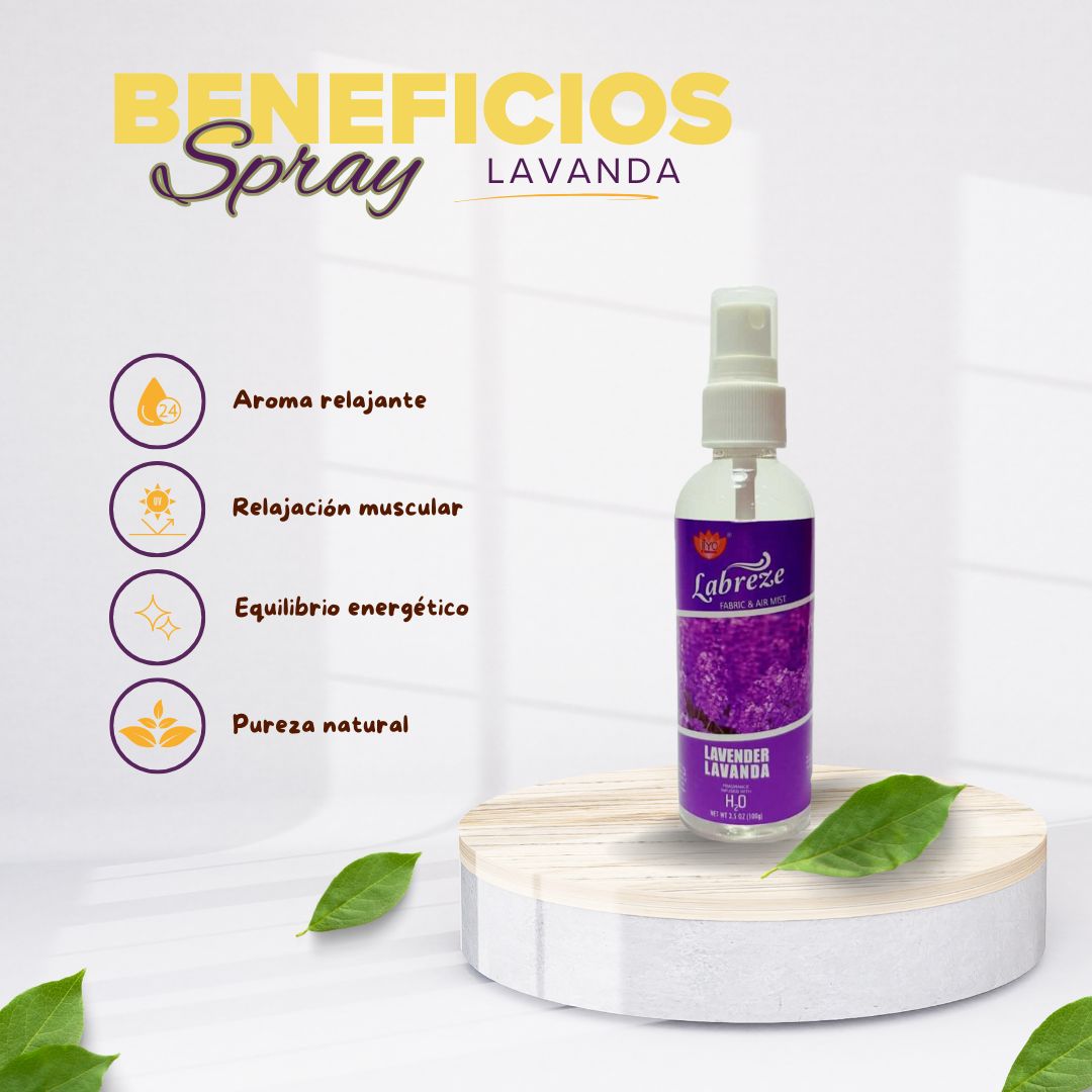 Aromatizante Spray Lavanda 100 mL