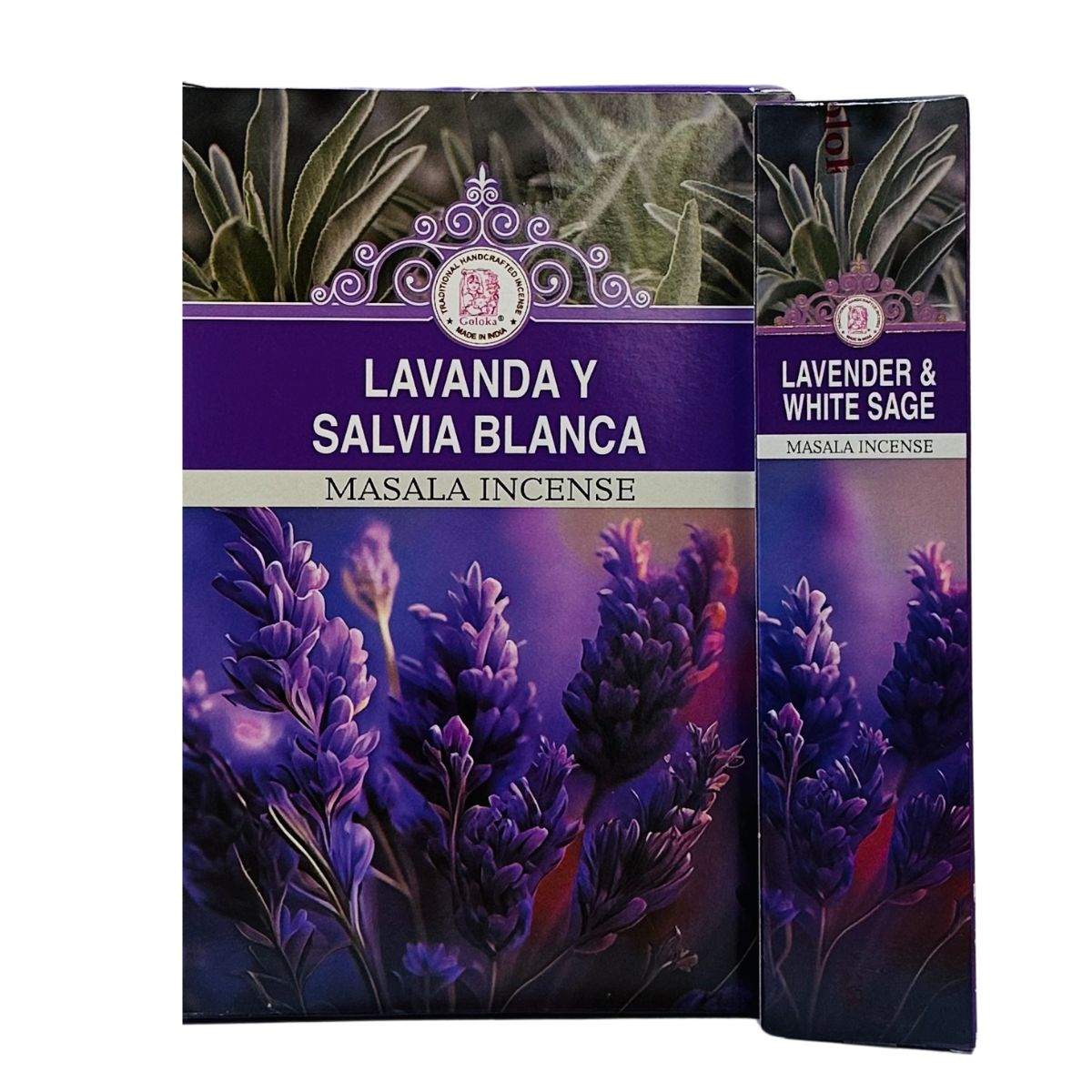 Incienso Lavanda y Salvia Blanca