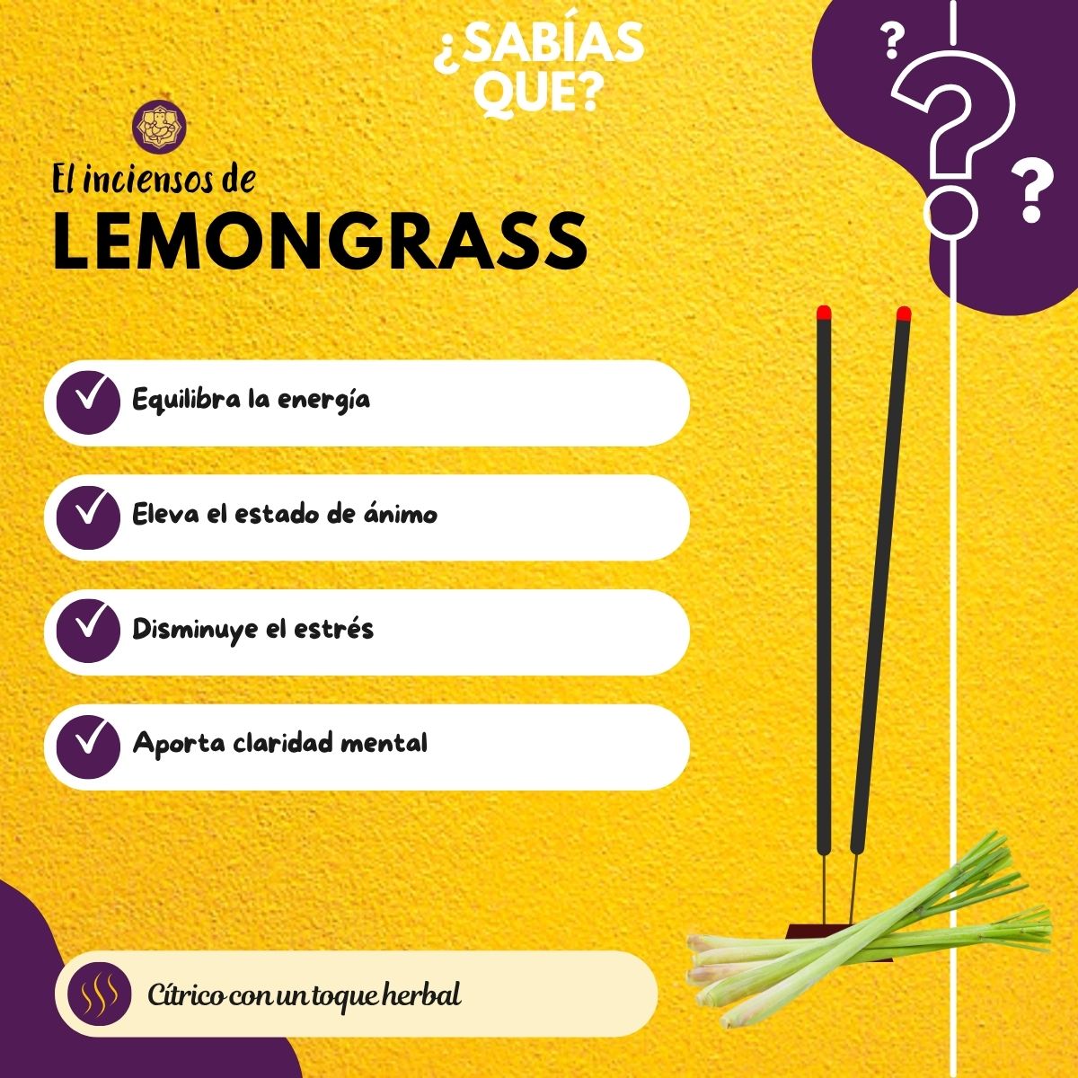 Incienso SAC - Lemongrass
