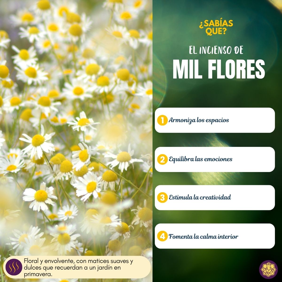 Incienso Masala Frutal Milflores