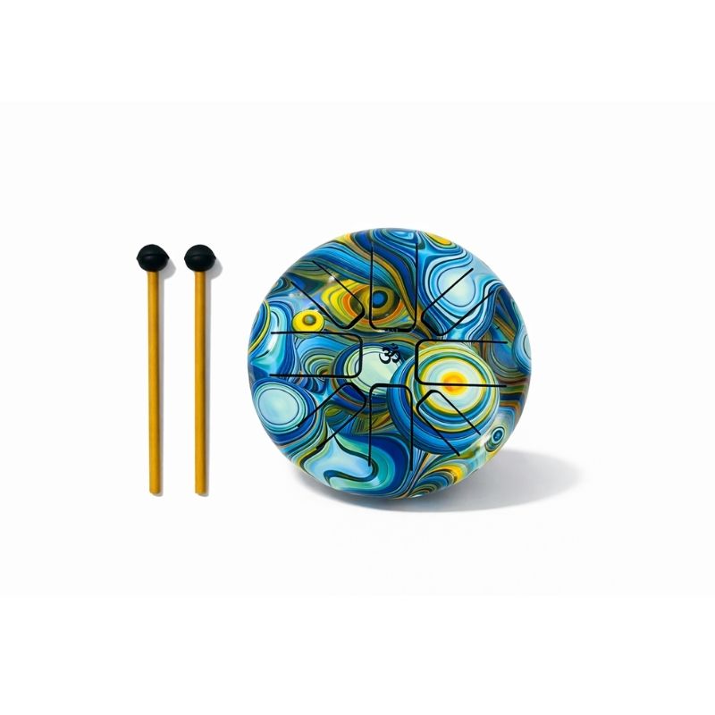 Hand Drum Aura Azul 16 cm