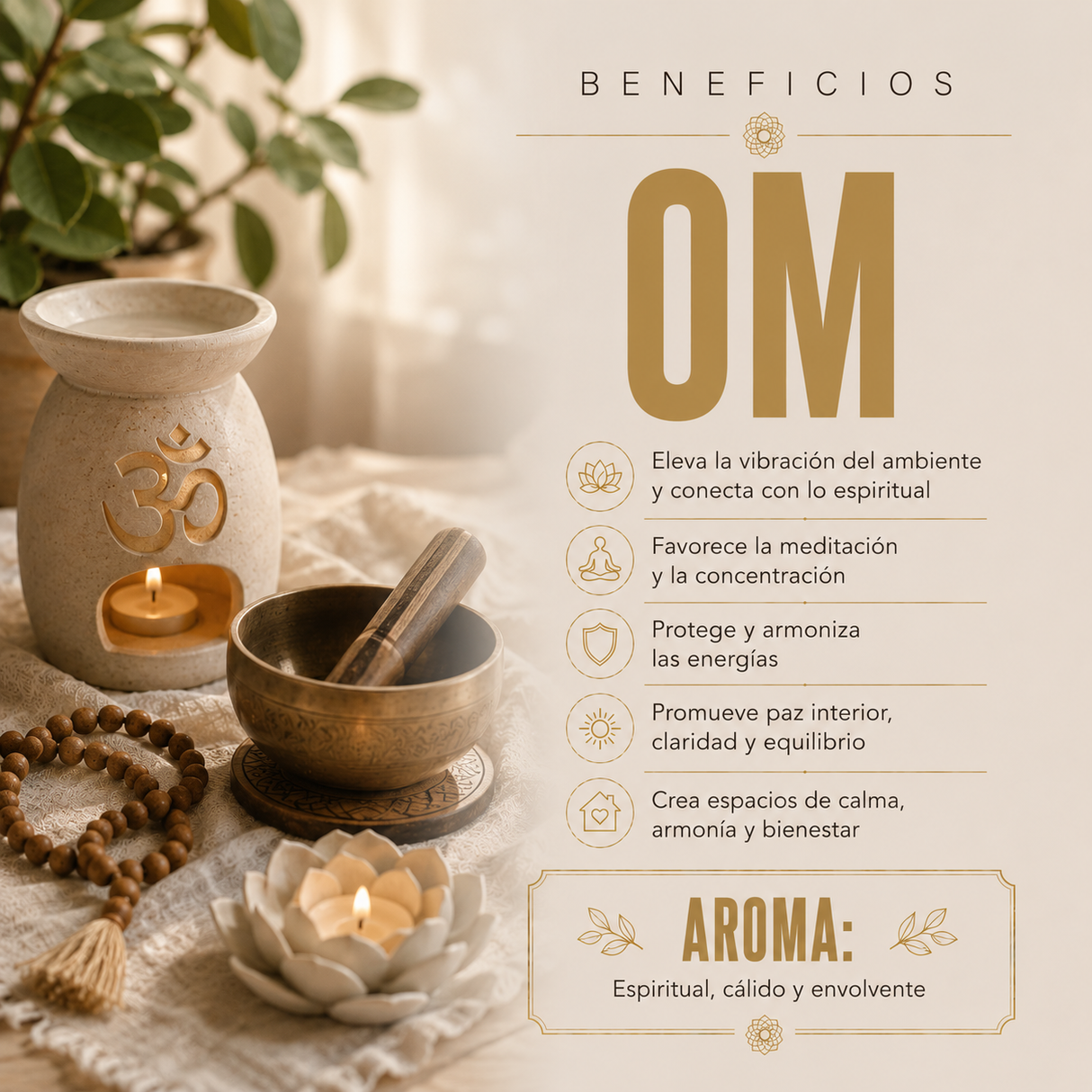 Incienso OM Shanti