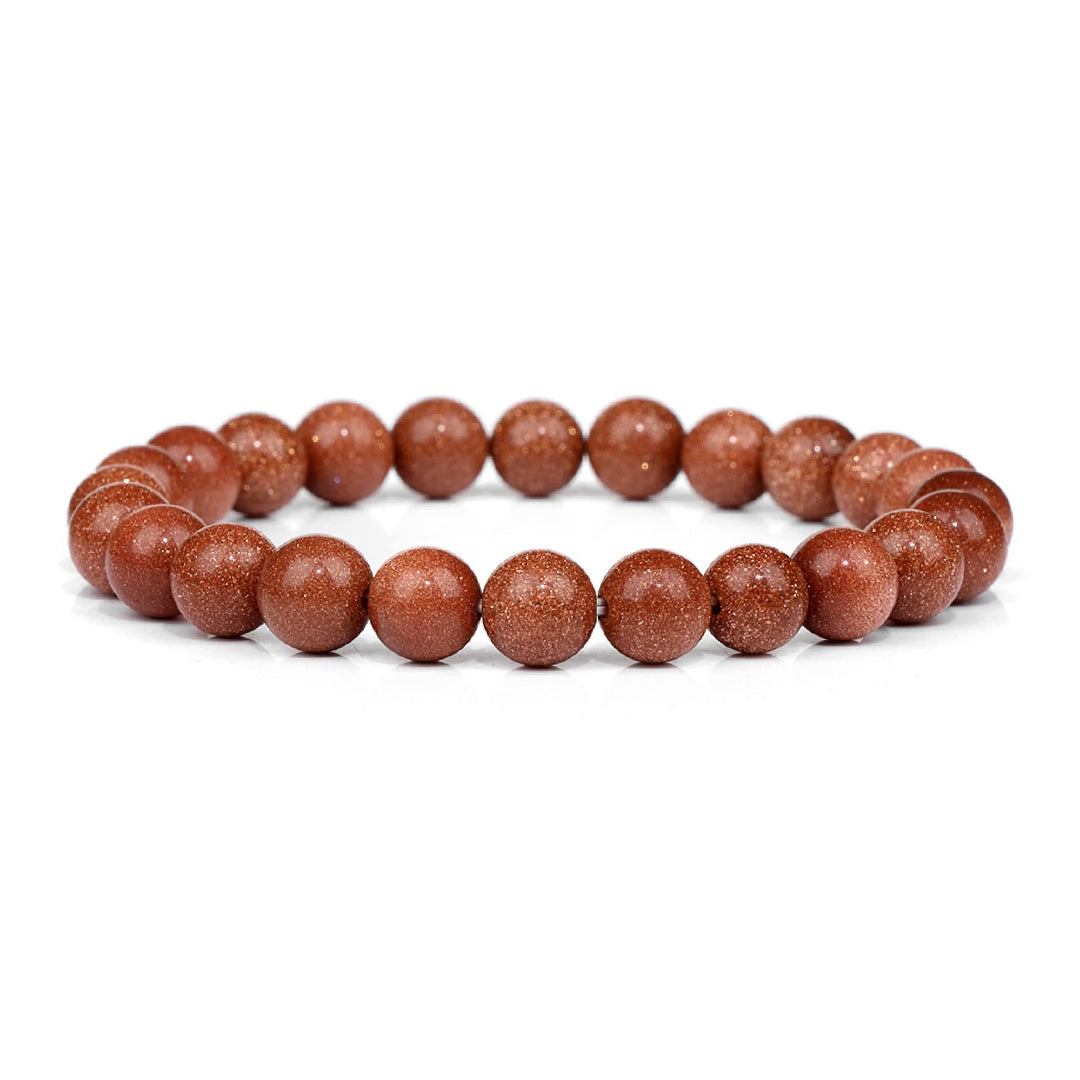 Pulsera Lluvia de Estrellas Roja 8mm