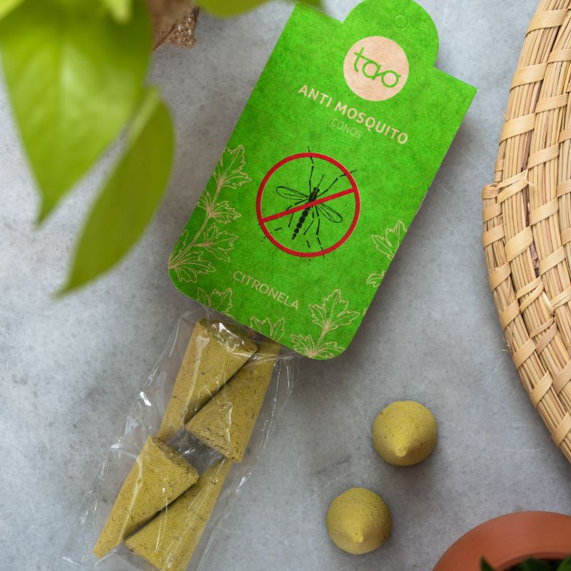 Sahumerio en Conos Antimosquitos Citronella Naranja