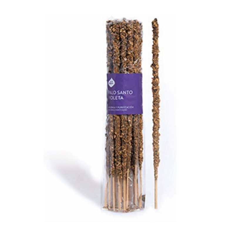 Sahumerio Artesano Palo Santo Violeta 20u
