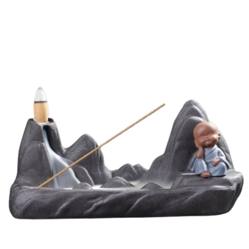 Porta Incienso Cascada La Isla del Buda + 10 inciensos