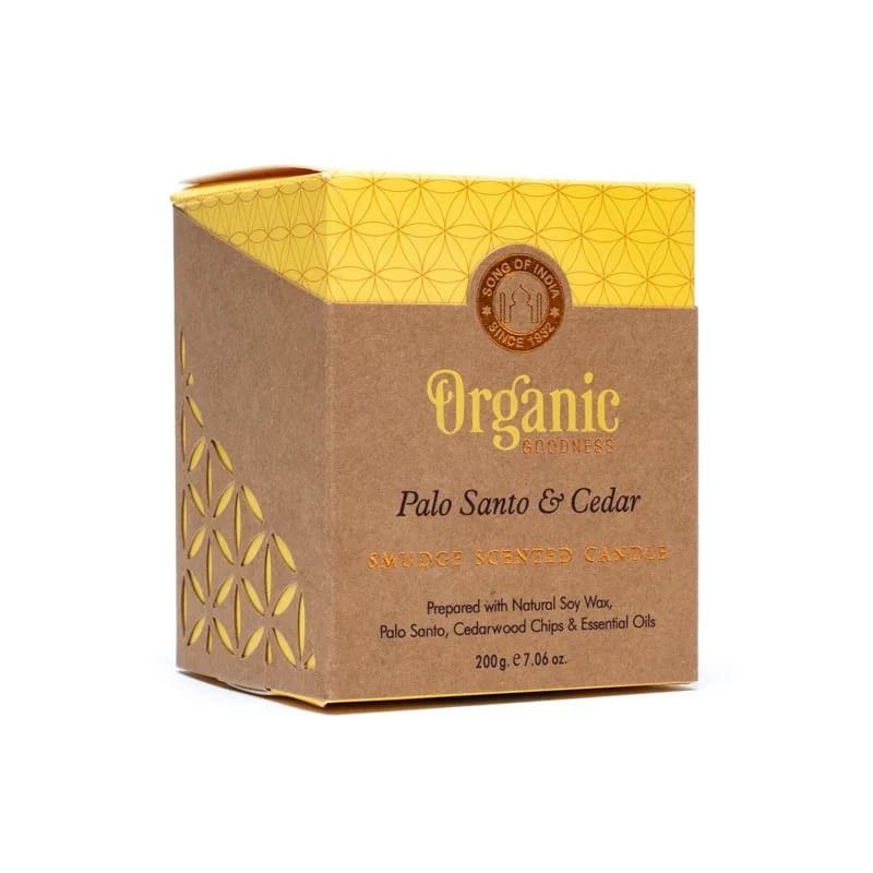 Vela de Difuminación Palo Santo y Cedro - Song of India