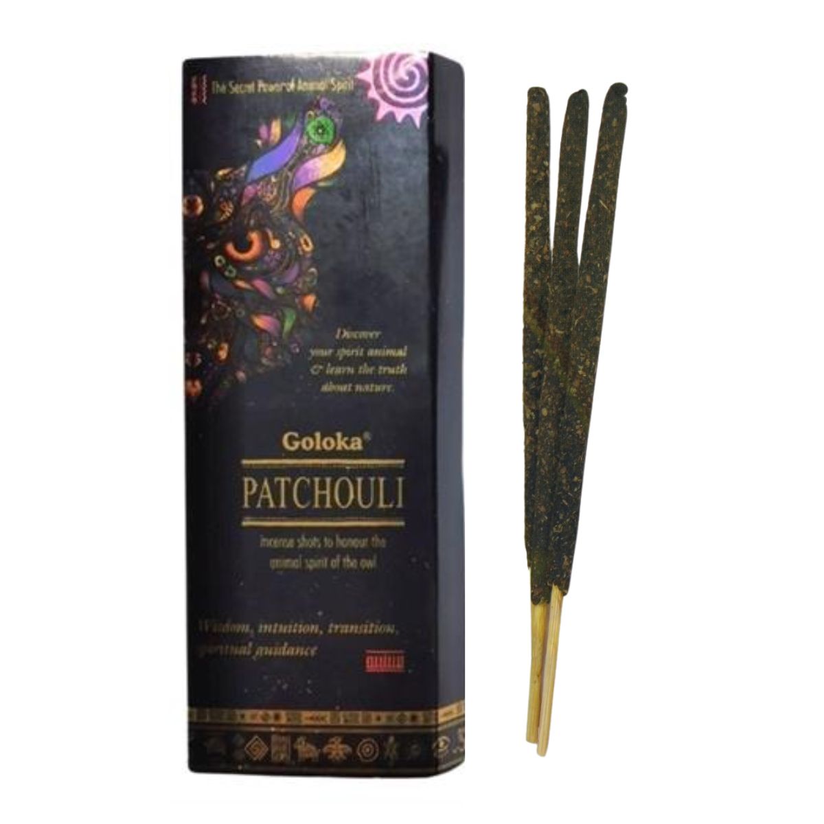 Mini Incienso Búho - Patchouli