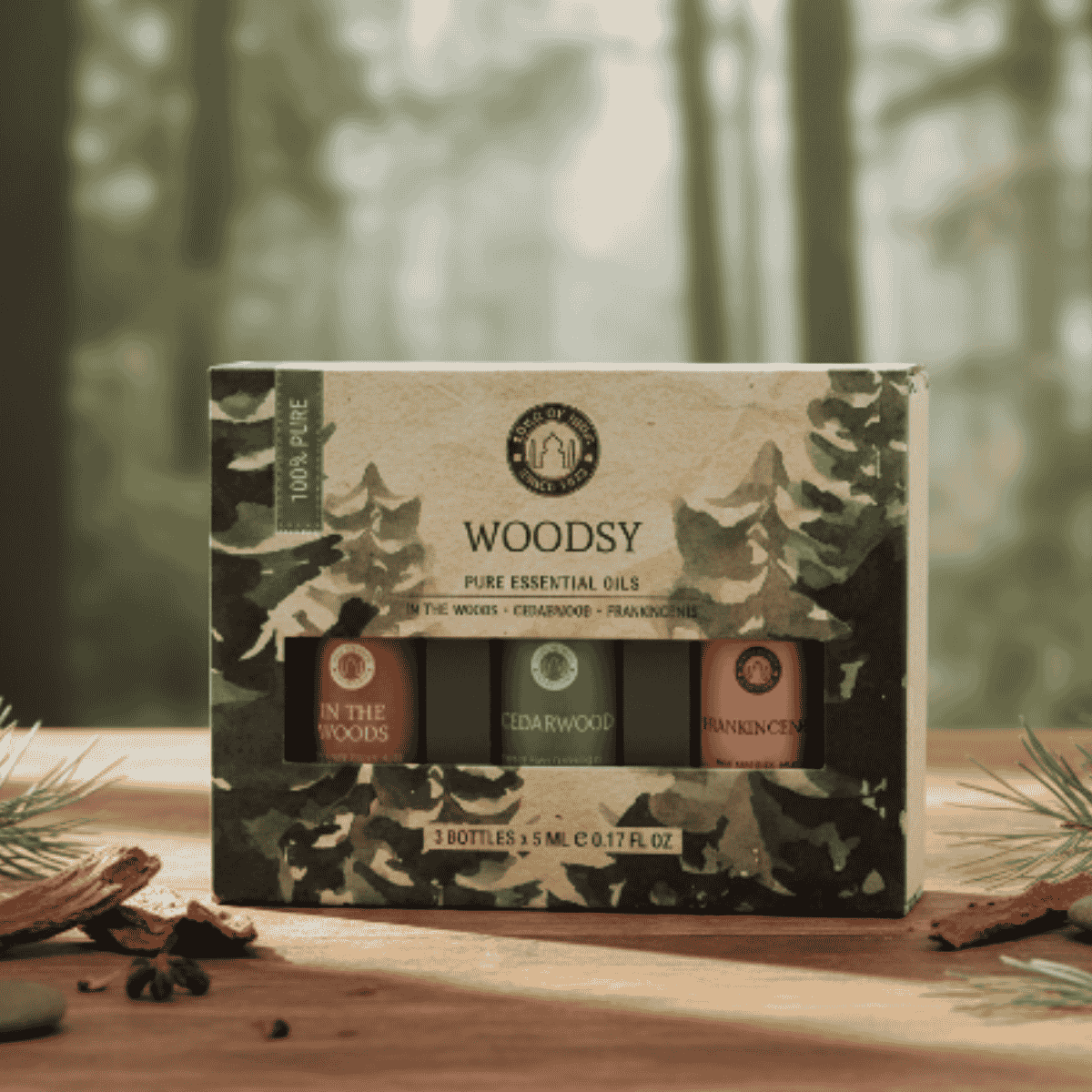 Pack Aceites Esenciales Woodsy