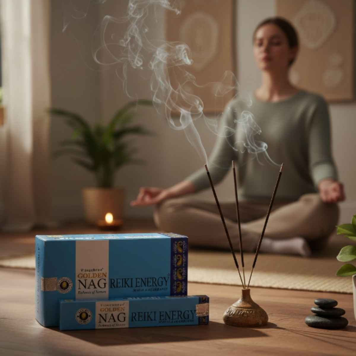 Incienso Golden Nag Reiki Energy