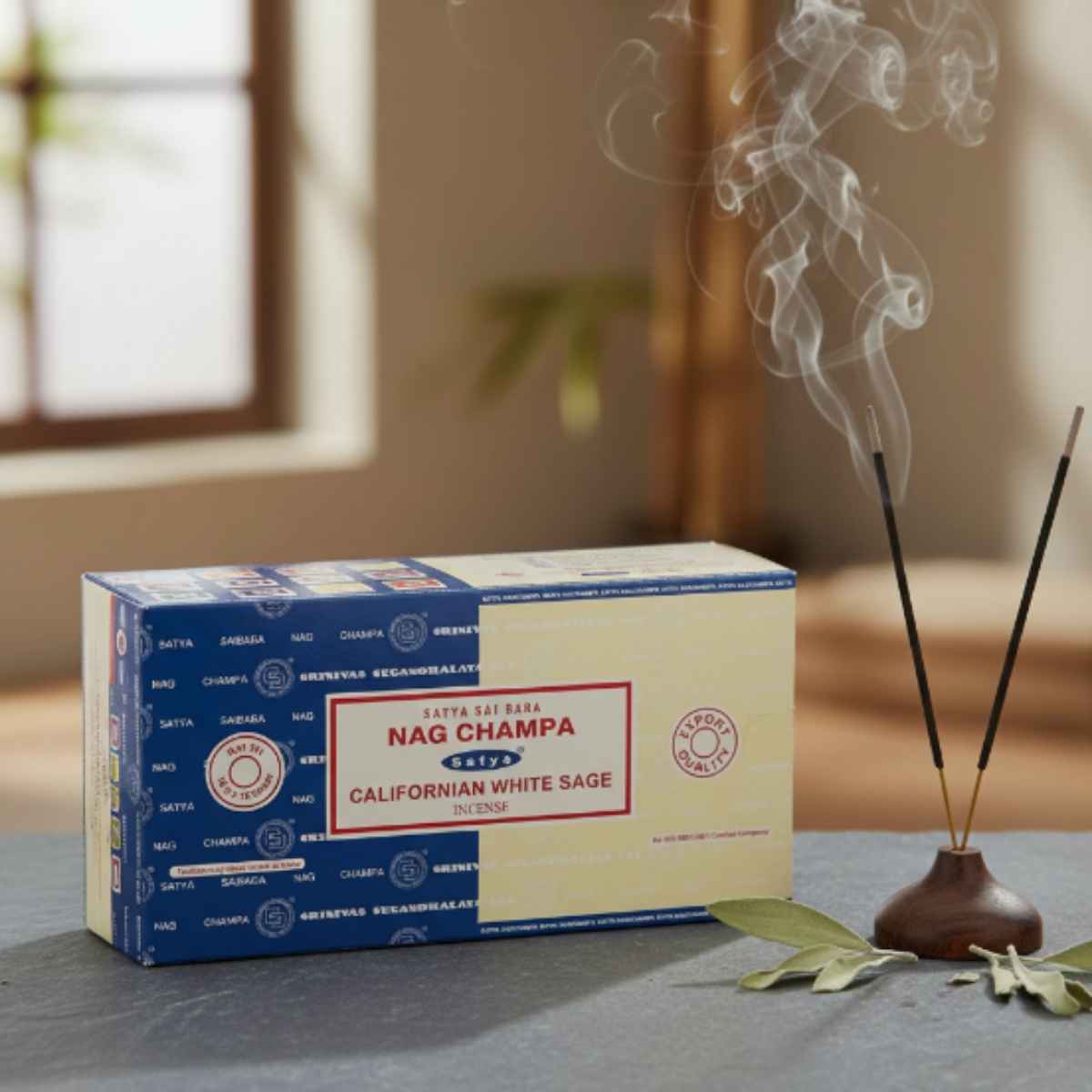 Incienso Duo Nag Champa y Californian White Sage